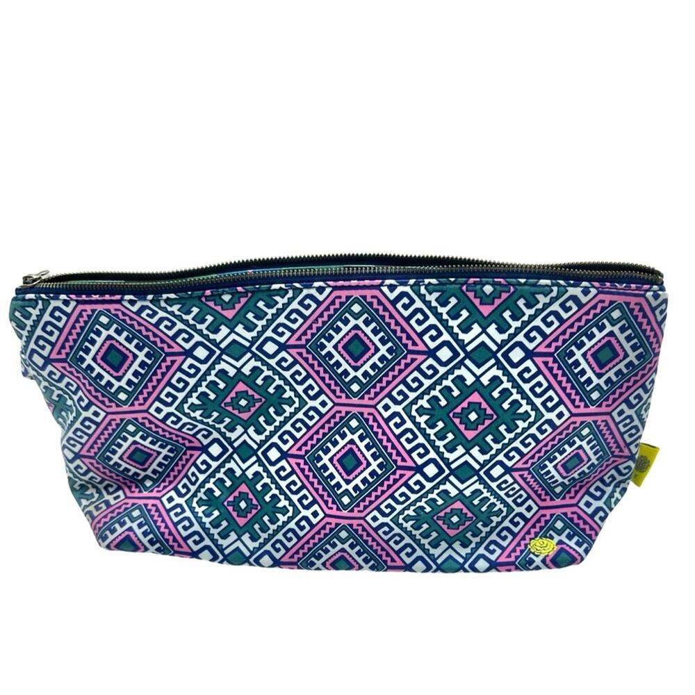 Amy Butler for Kalencom Carried Away Everything Bags Large cosmetic pink blue